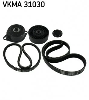 Поликлиновой ременный комплект SKF VKMA 31030