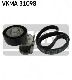 Поликлиновой ременный комплект SKF VKMA 31098