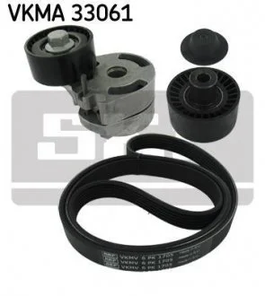Полікліновий ремінний комплект SKF VKMA33061