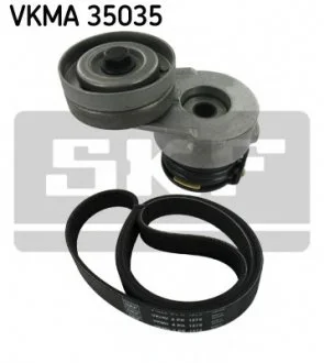 Полікліновий ремінний комплект SKF VKMA35035 (фото 1)