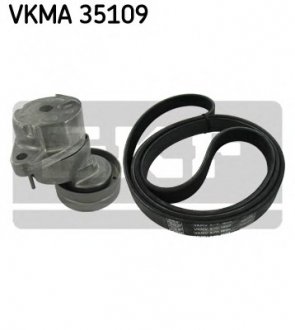 Полікліновий ремінний комплект SKF VKMA35109