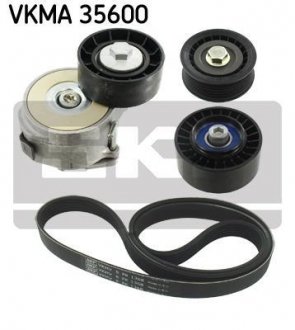 Комплект (ремень+ролики)) SKF VKMA 35600