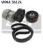 Комплект поликлинових ременів (з роликами) VOLVO S40 I, V40 1.6-2.0 07.95-06.04 VKMA36124