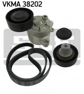 Полікліновий ремінний комплект SKF VKMA38202