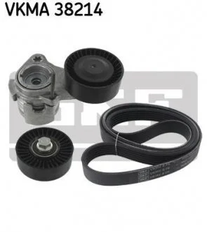 Полікліновий ремінний комплект SKF VKMA 38214