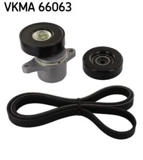 Комплект поликлинових ременів (з роликами) SUZUKI GRAND VITARA I, GRAND VITARA II, VITARA 2.0 12.96-02.15 SKF VKMA66063