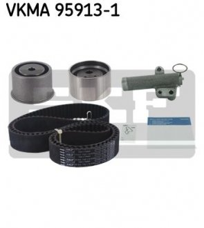 Комплект ГРМ (ремінь + ролик) SKF VKMA 95913-1 (фото 1)