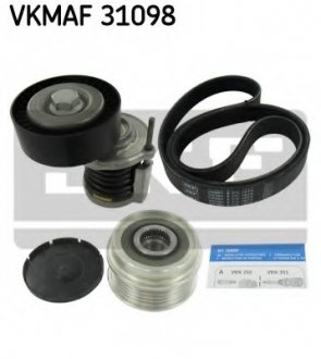 Поликлиновой ременный комплект SKF VKMAF31098 (фото 1)
