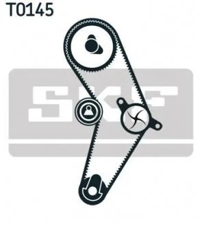 Насос води + комплект зубчастого ременя SKF VKMC022041