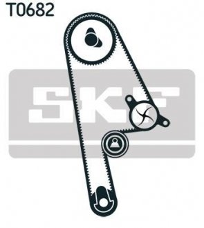 Водяний насос + комплект зубчастого ременя SKF VKMC 93006