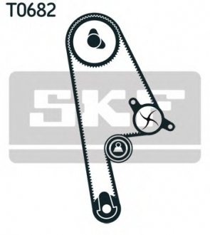 Насос води + комплект зубчатого ремня SKF VKMC93616 (фото 1)