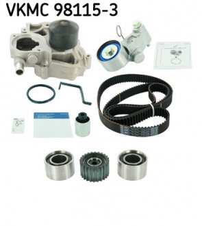 Водяной насос + комплект зубчатого ремня SKF VKMC 98115-3 (фото 1)