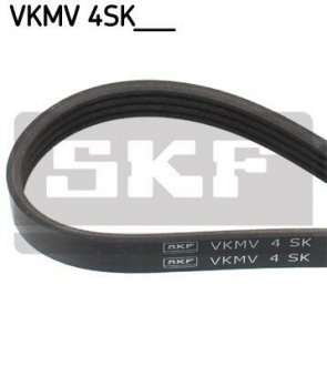 Ремень П-клиновой 4EPK711 (Elastic) FORD Focus C-Max 1.8 -07 SKF VKMV 4SK711 (фото 1)