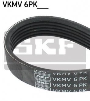 Поликлиновой ремень SKF VKMV 6PK1010 (фото 1)
