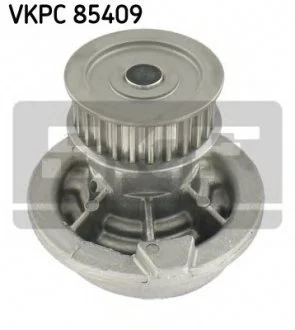 Насос охолоджуючої рідини, з ущільненням OPEL ASTRA F, ASTRA F/KOMBI, CALIBRA A, FRONTERA A SPORT, KADETT E, OMEGA A, OMEGA B, VECTRA A, VECTRA B 1.6/1.8/2.0 09.84-07.03 SKF VKPC 85409