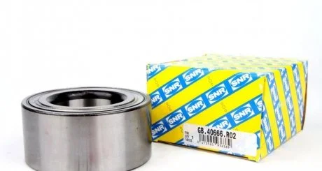Двухрядный шариковый ступичный подшипник SNR NTN GB.40666.R02