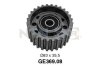 Паразитний ролик ременя ГРМ TOYOTA DYNA 100, HIACE IV, HILUX IV, HILUX V, HILUX VI, LAND CRUISER 2.4D 01.84-07.05 SNR NTN GE36908 (фото 1)