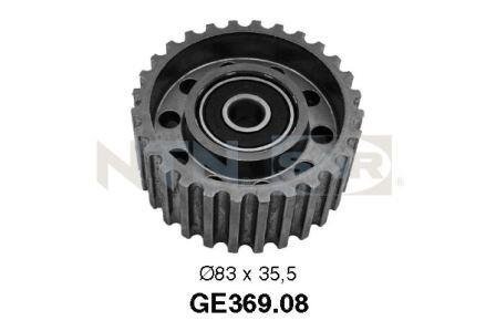 Паразитний ролик ременя ГРМ TOYOTA DYNA 100, HIACE IV, HILUX IV, HILUX V, HILUX VI, LAND CRUISER 2.4D 01.84-07.05 SNR NTN GE36908