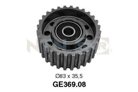 Паразитний ролик ременя ГРМ TOYOTA DYNA 100, HIACE IV, HILUX IV, HILUX V, HILUX VI, LAND CRUISER 2.4D 01.84-07.05 SNR NTN GE36908