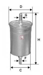 Топливный фильтр SOFIMA S 1710 B (фото 1)