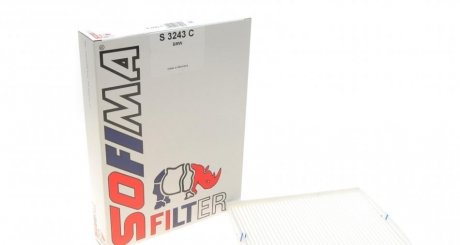 Фильтр салона BMW "3,0-4,4 "14>> SOFIMA S3243C (фото 1)
