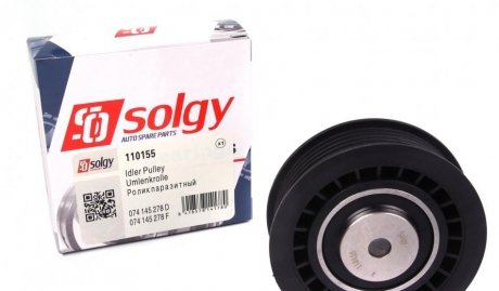 Ролик натяжной ремня генератора Solgy 110155