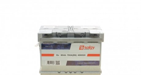 Стартерная батарея (аккумулятор) Solgy 406020 (фото 1)