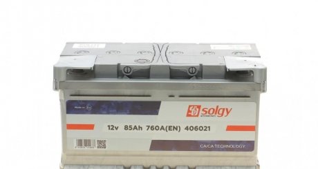 Стартерная батарея (аккумулятор) Solgy 406021