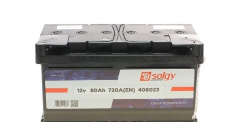 Стартерная батарея (аккумулятор) Solgy 406023