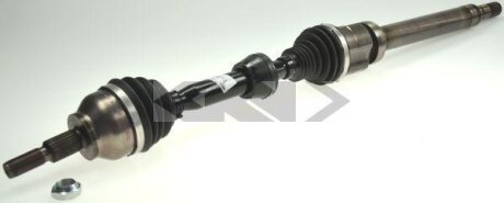 Привідний вал передн Прав 371/973мм (відновлений) FORD C-MAX II, FOCUS III, FOCUS III/HATCHBACK, GRAND C-MAX 2.0D 04.10-06.19 SPIDAN 25713