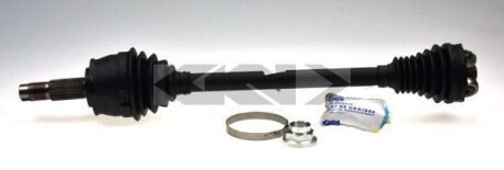 Привідний вал передн Лів 578мм (відновлений) FIAT DOBLO, DOBLO CARGO 1.4 02.10-12.23 SPIDAN 25881