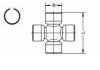 Хрестовина SPIDAN U230 (фото 2)