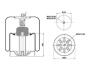 Подушка амортизуюча 4838 N P22 (зі стаканом) ST-TEMPLIN 04.060.6306.930 (фото 1)