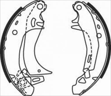 Тормозные колодки STARLINE BC07570
