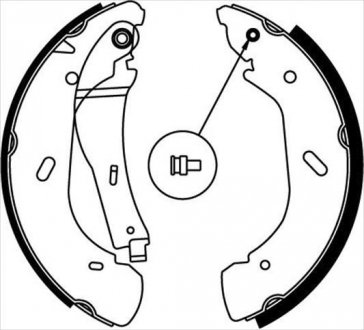 Тормозные колодки барабанные STARLINE BC 07790