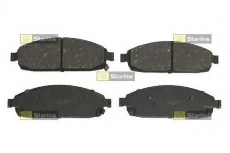 Колодки гальмівні дискові, к-т. STARLINE BDS541