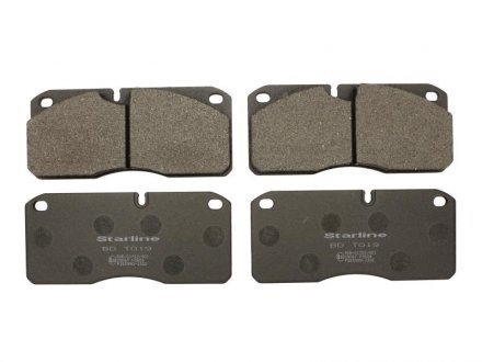 КМП тормозных колодок STARLINE BD T019 (фото 1)