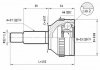 Шарнирный комплект, приводной вал C.207