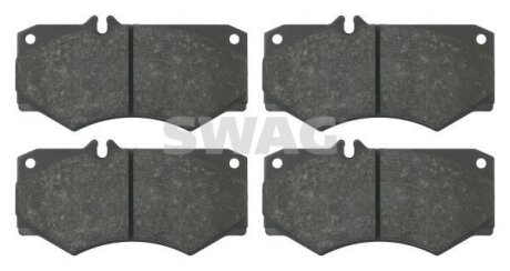 Гальмівні колодки, дискове гальмо (набір) SWAG 10916033