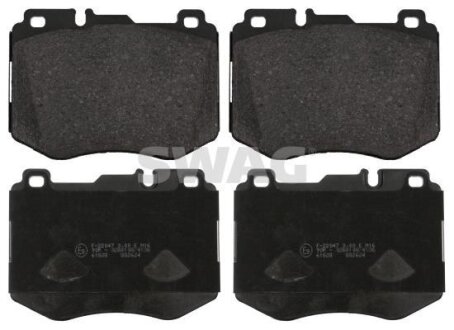Колодки гальмівні (передні) MB C-class (W205)/E-class (W213) 14- (Brembo) SWAG 10916986