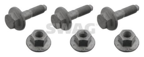 Комплект зажимных болтов, несущий / направляющий шарнир SWAG 10932295