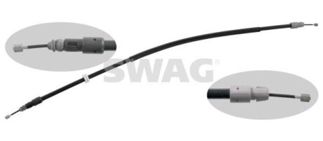 Трос ручного гальма SWAG 10934908