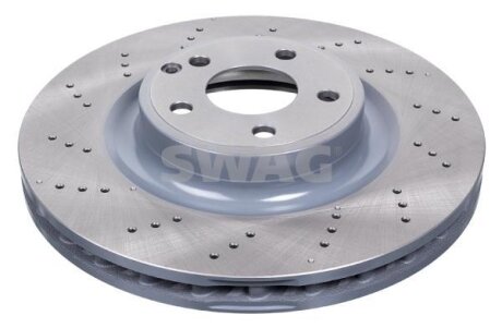Диск гальмівний (передній) E-class (W212)/C-class (W212) 09- SWAG 10944008 (фото 1)