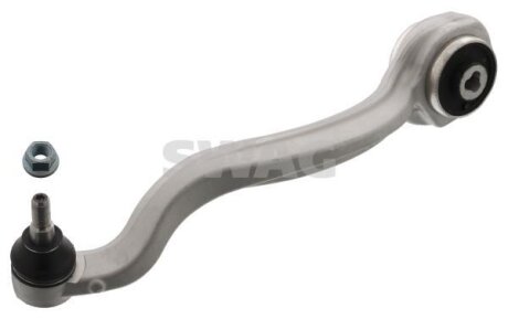 Важіль підвіски передній лів нижн передн (із підшипником з опорним / направляючим зєднанням) MERCEDES E T-MODEL (S212), E (W212) 1.6-5.5 01.09-12.16 SWAG 10944518