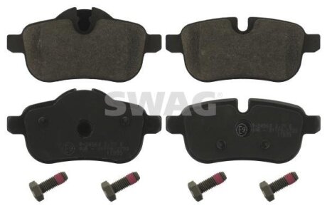 Гальмівні колодки, дискове гальмо (набір) SWAG 20916785