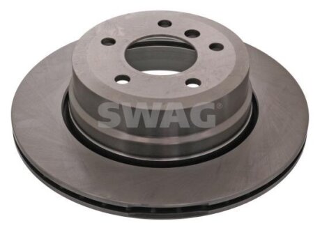 Диск гальмівний (задній) BMW 5 (E60/E61) 525d/xd/i/xi/530d/xd/xi 05-10 (319.7x20)(з покриттям)(вент.) SWAG 20943894