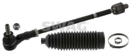 Рульова тяга(з наконечником) Прав (dł.376mm) AUDI A3, SKODA OCTAVIA I, VW GOLF IV, NEW BEETLE 1.4-3.2 09.96-12.10 SWAG 30944346