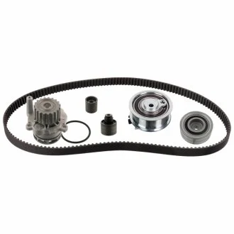 Комплект ГРМ (ремінь + ролик + водяний насос) AUDI A1, A3, A4 ALLROAD B8, A4 B8, A5, A6 C7, Q3, Q5, TT SEAT ALHAMBRA, ALTEA, ALTEA XL, EXEO, EXEO ST, IBIZA IV, IBIZA IV SC 1.2D-2.5D 05.03- SWAG 30945116