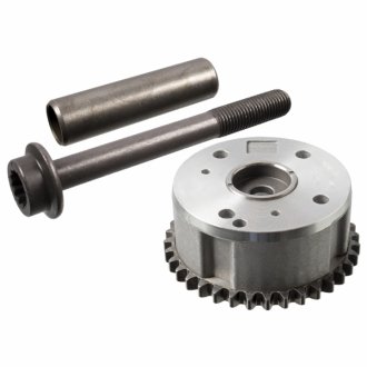 Шків з датчиком фаз ГРМ AUDI A1, A3, SEAT ALHAMBRA, ALTEA, ALTEA XL, CORDOBA, IBIZA III, IBIZA IV, IBIZA IV SC, IBIZA IV ST, LEON, TOLEDO III, TOLEDO IV, SKODA FABIA II 1.4-1.6 02.03-07.18 SWAG 33100171 (фото 1)
