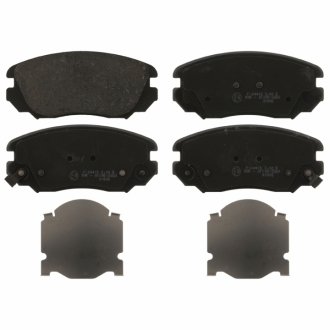 Тормозные колодки, дисковый тормоз (набор) SWAG 40916895 (фото 1)